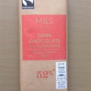 M&S Dark Chocolate W/ Clementine