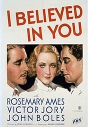 I Believed in You (1934)