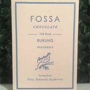 Fossa Burung Indonesia 72% Dark Chocolate