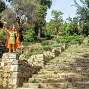 Inca Steps. Isla Del Sol, Bolivia