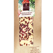 Bovetti Chocolat Blanc Cranberries