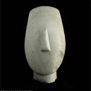 Cycladic Female Head (2700-2300 BC)