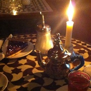 Drink Tea in Granada, Spain