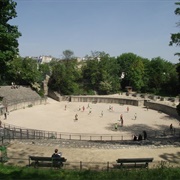Roman Amphitheater, Les Arenes De Lutece, Paris, France
