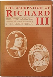 The Usurpation of Richard III (Mancini)