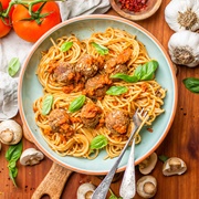 Spaghetti and Meatballs