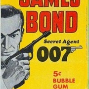 James Bond Bubble Gum Cards
