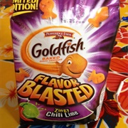 Goldfish X-Treme Zingy Chili Lime