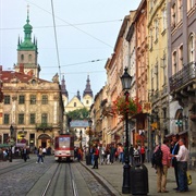 Rynok Square, Lviv