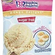 Baskin Robbins Mango Delight Hard Candy