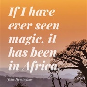 Been to Africa