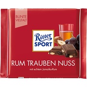 Ritter Sport Rum Trauben Nuss