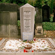Franz Kafka's Grave, Prague, Czech Republic