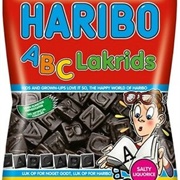 Haribo a B C Lakrids