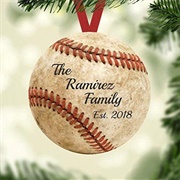 Baseball Ornament