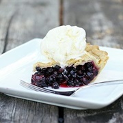 Saskatoon Berry Pie (Saskatchewan)