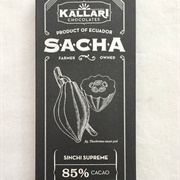 Kallari Sacha Sinchi Supreme 85% Cacao