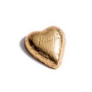 Haigh's Gold Foiled Milk Chocolate Heart