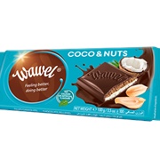Wawel Coco & Nuts Chocolate Bar