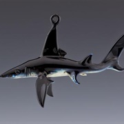 Blue Shark Ornament