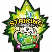 Striking Popping Candy Green Apple