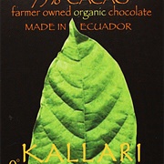 Kallari 75% Cacao Chocolate Bar