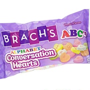 Brach's Alphabet Conversation Hearts