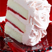 Pink Champagne Velvet Layer Cake