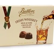 Butlers Irish Whiskey Milk &amp; Dark Chocolate Truffles