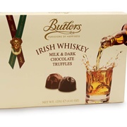 Butlers Irish Whiskey Milk & Dark Chocolate Truffles