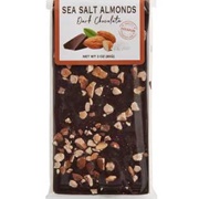 World Market Sea Salt Almond 70% Dark Chocolate Bar
