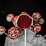 Red Velvet Cake Pop