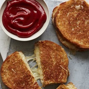 Grilled Cheese With Ketchup