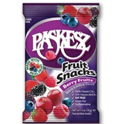 Paskesz Fruit Snacks Very Berry