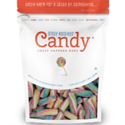 Only Kosher Sour Fizzy Rainbow Twists