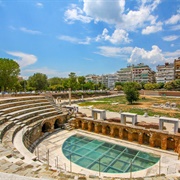 Greek Agora & Roman Forum. Thessaloniki, Greece
