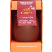 Gallette Ovo Chocolate Ao Leite Com Bombons Macicos