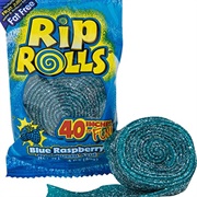 Rip Rolls Blue Raspberry
