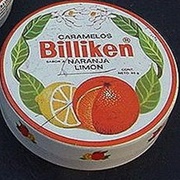 Billiken Caramelos Naranja Limon