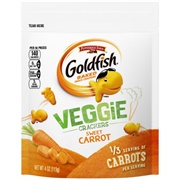 Goldfish Veggie Crackers Sweet Carrot