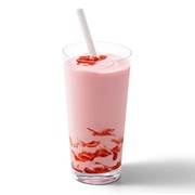 Strawberry Strawberry Sauce Milkshake