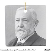 Benjamin Harrison Ornament