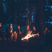 Campfire Night With Friends