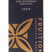 Fruition One Hundred Percent 100% Chcocolate Bar