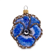 Blue Flower Ornament