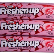 Freshen Up Cinnamon Gum