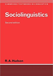 Sociolinguistics (R.A. Hudson)
