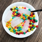 Ice Cubes in Cereal