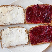 Cream Cheese and Jelly Sandwich