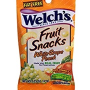 Welch's Fruit Snacks White Grape Peach